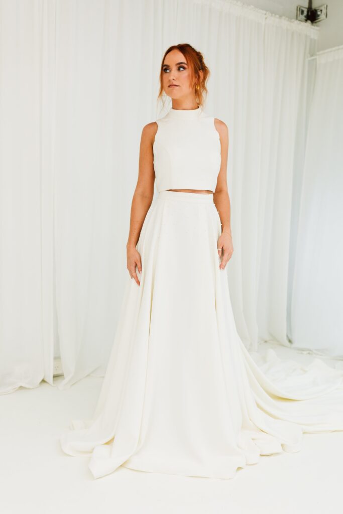 Zoey Top and Holly Skirt - Delilah Belle Bridal