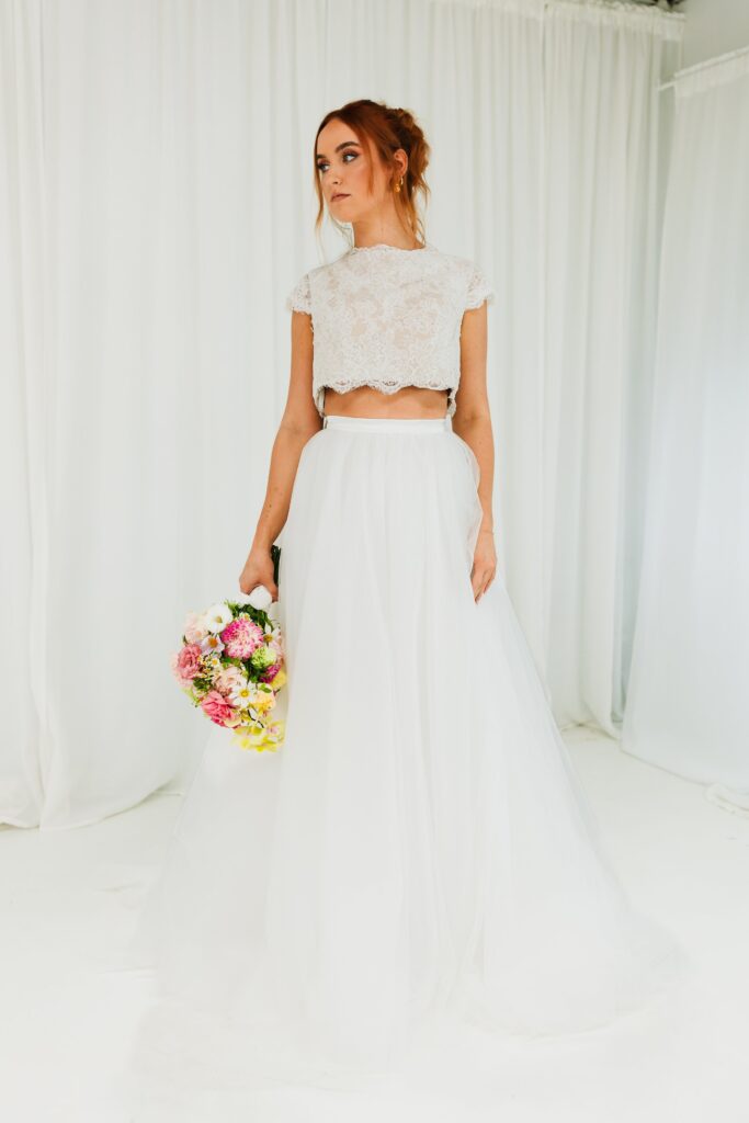 Ellie Top and Jenny Skirt - Delilah Belle Bridal