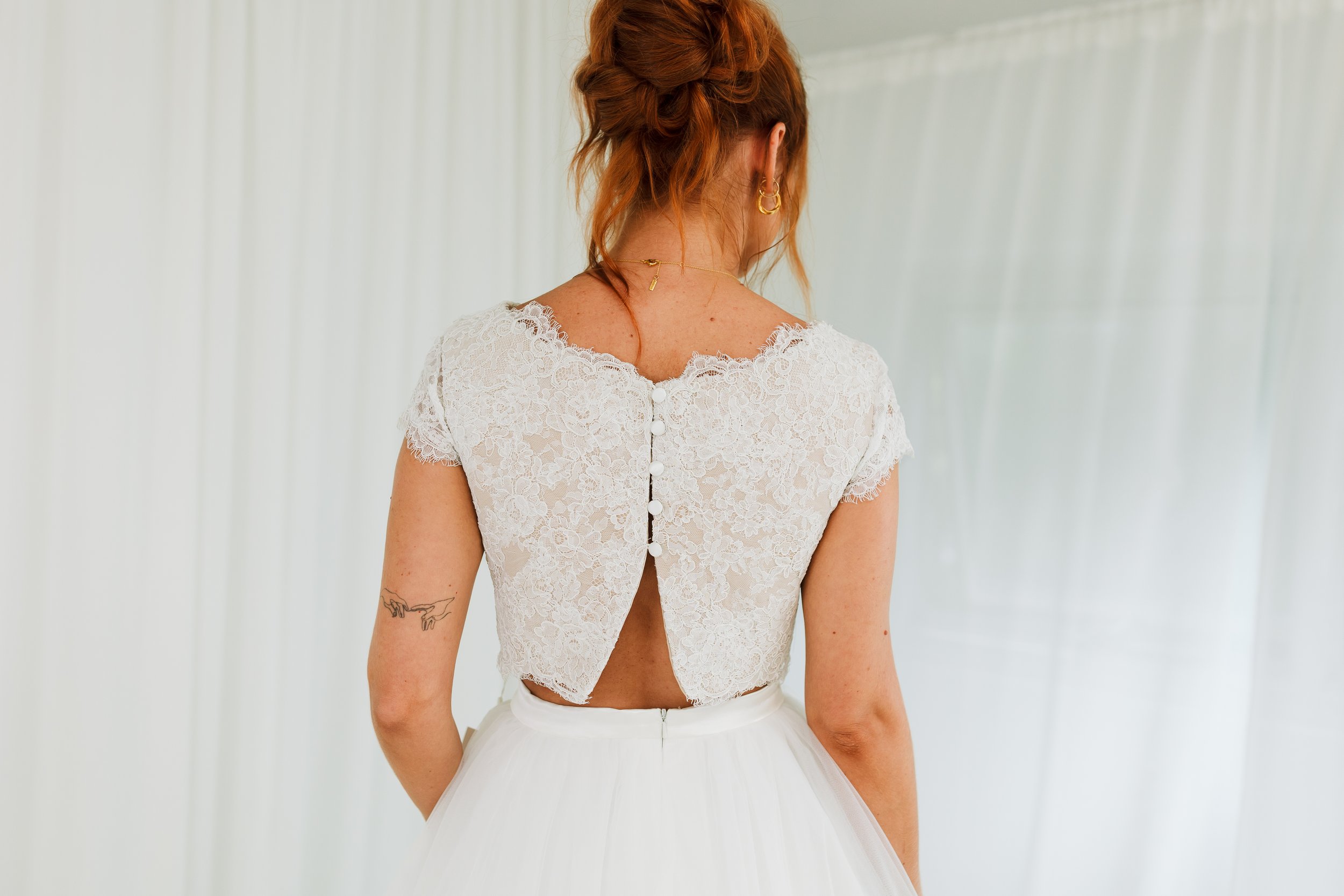 Ellie Top and Jenny Skirt - Delilah Belle Bridal